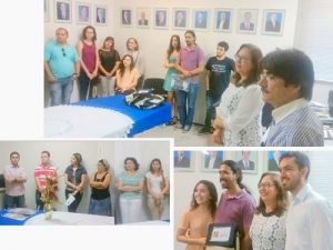 Premiação dos artigos vencedores do XXIV Encontro de Extensão - 18 dezembro 2015