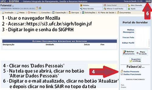 Imagem Tela SigPRH