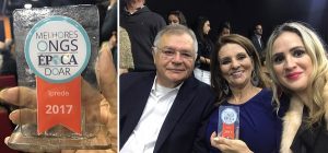 Prêmio 100 Melhores ONGs Brasileiras concedido ao Iprede