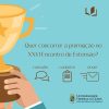 Quer concorrer à premiação no XXVI Enc. de Extensão?